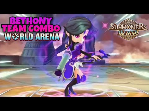 Bethony Team Combo in World Arena - Summoners War