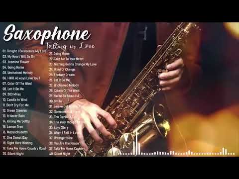 Top 50 Saxophone Romantic Love Song Instrumental / Best Relaxing Instrumental Music