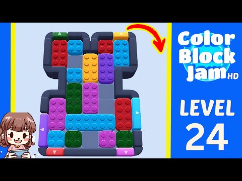 Color Block Jam Level 24 Solution Walkthrough