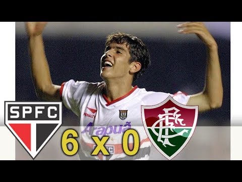 São Paulo 6 x 0 Fluminense l Campeonato Brasileiro 2002 l Gols