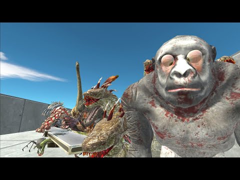 DINOSAUR RACE 17 - PART 2 - Animal Revolt Battle Simulator