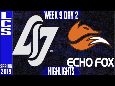 CLG vs FOX Highlights | LCS Spring 2019 Week 9 Day 2 | Counter Logic Gaming vs FlyQuest
