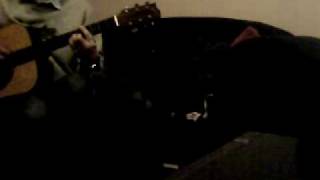 J plays The Day You Went Away (Wendy Matthews) on acoustic guitar