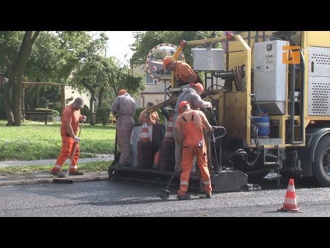 Powiat remontuje nawierzchnie dróg - Tv Tetka Tczew HD