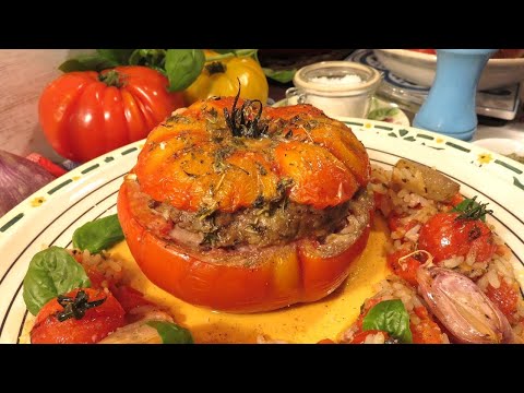 Mes TOMATES FARCIES à la Provençale, sauce à l'ancienne, un délice Mère Mitraille - Gourmandises TV