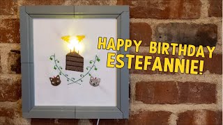 Embroidery + Electronics (Birthday Collab with Estefannie)
