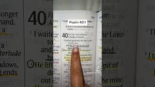 Psalm 40:1