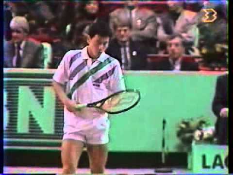 Michael Chang vs McEnroe - Paris 1989 - 01/10