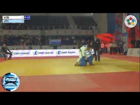 Judo Grand Slam Moscow 2012  -60kg SOBIROV Rishod (UZB)-TAKATO Naohisa (JPN)