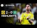 IT S RONALDO AGAIN Al Nassr See Off Al Ahli ️ Powered By Toyota