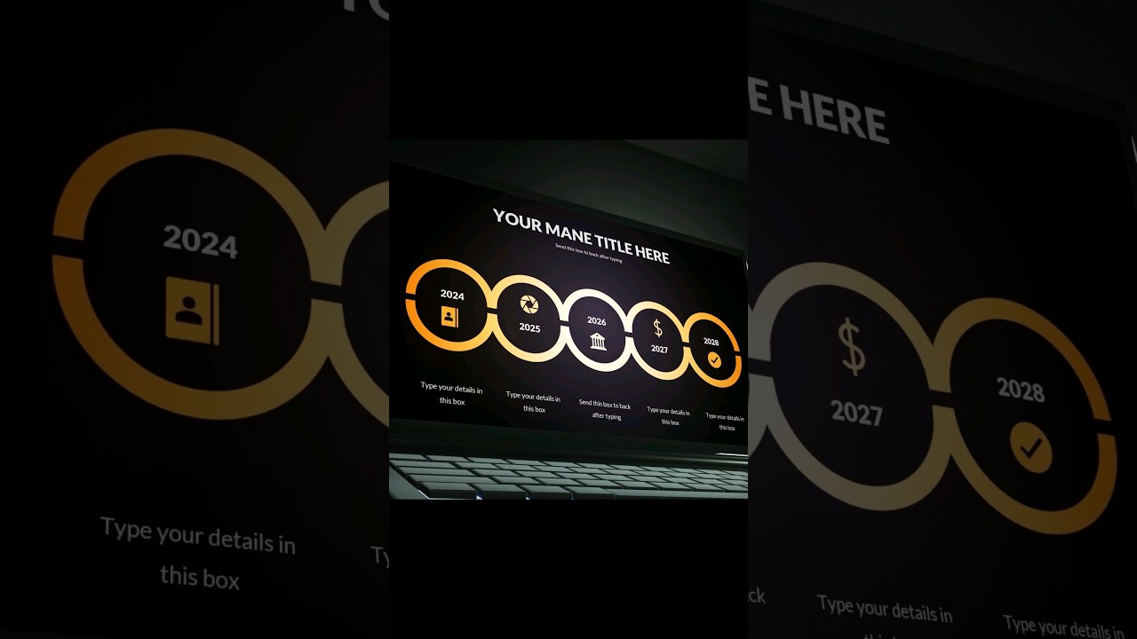 180 I love this infographic PowerPoint 😍❤️😍 #powerpoint #tutorial #presentation