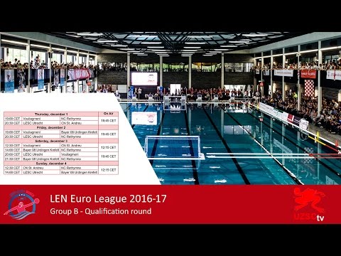LEN Euro League 2016/17, day 3 match 5&6 - Qualification Round 1, Utrecht (NL)