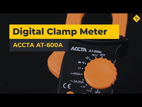 Digital Clamp Meter Accta AT-600A Preview 12