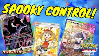 Chilling with GENGAR EX INDEEDEE EX DECK in random battles!