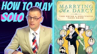 How to Play Marrying Mr Darcy As A Solo Board Game