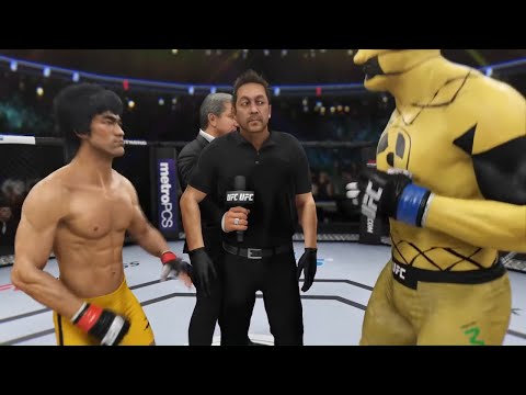 Bruce Lee vs. Radiation Man (EA sports UFC 3)