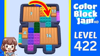 Solution du Niveau 422 de Color Block Jam