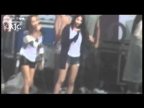 [Fancam] 100911 Jessica SNSD & Krystal f(x) - Rehearsal Tik Tok @ SM TOWN 2010 Shanghai