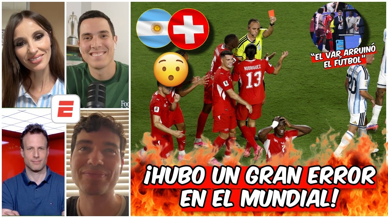 ESCÁNDALO: El ARBITRAJE BENEFICIÓ a ARGENTINA con un GRAVE ERROR en el DUELO ante SUIZA | Exclusivos