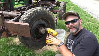 Willys Jeep Rescue: Frame Time!! Rust..Grease and Breaking bolts Good Times!!