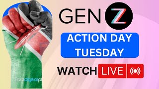 GEN Z. We are on the streets!! Maandamano Tuesday.Occupy everywhere