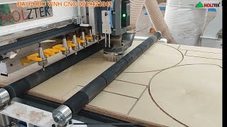 Máy Cnc nesting 1 trục thay dao tự động HT-R1A Holztek