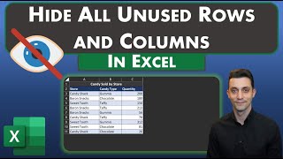 Excel Tips - Hide or Remove All Unused Rows and Columns in Excel