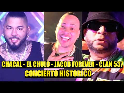 CHACAL, EL CHULO, JACOB FOREVER, CLAN 537: CONCIERTO HISTORICO EN TAMPA  2023 | Noche. 2