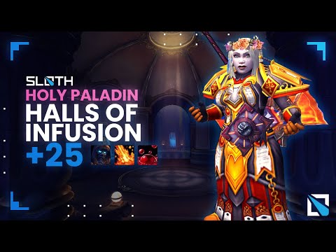 Halls of Infusion +25 | Holy Paladin | Tyrannical - Volcanic - Sanguine