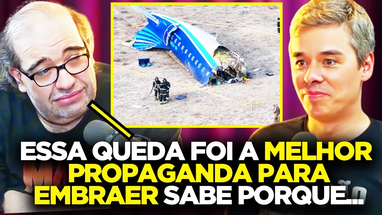 SACANI E PILOTO DE AVIÃO FALAM SOBRE A QUEDA DO AVIÃO DA EMBRAER