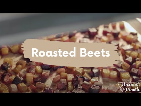 Montana Harvest of the Month: Roasted Beets Recipe