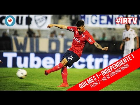 #IRTV Fecha 3 | Quilmes 1 Independiente 1: Gol de Emiliano Rigoni