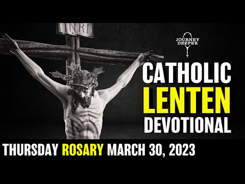 THURSDAY ROSARY 💜 LUMINOUS Mysteries of Holy Rosary 💜 March 30, 2023 💜 VIRTUAL ROSARY