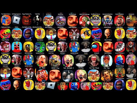 Poppy Playtime Chapter 1+2+3+4 Mobile Vs Roblox Vs Minecraft Vs Steam Link - Compare final boss