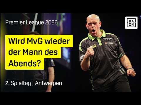 2. Spieltag | Antwerpen | Premier League Darts 2026 | DAZN Highlights