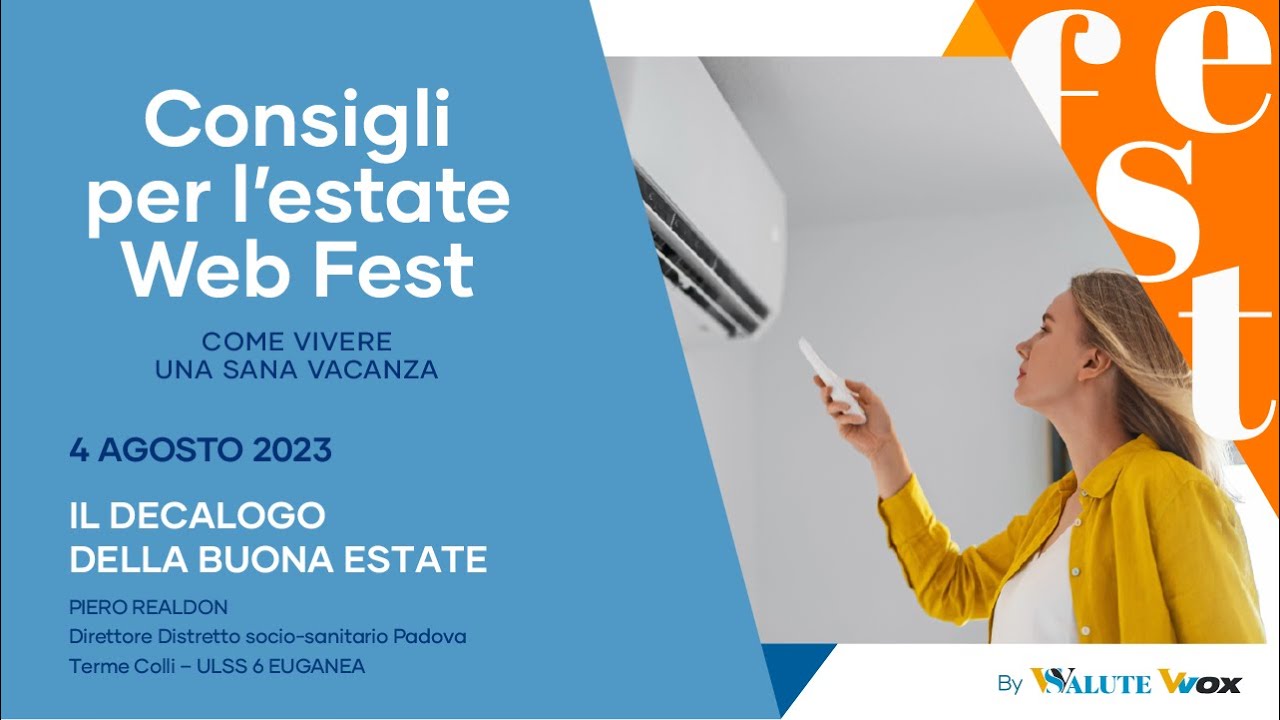 IL DECALOGO DELLA BUONA ESTATE
