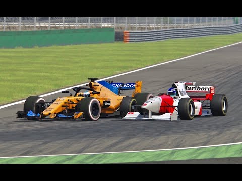 McLaren F1 2018 vs McLaren F1 1995 - Monza