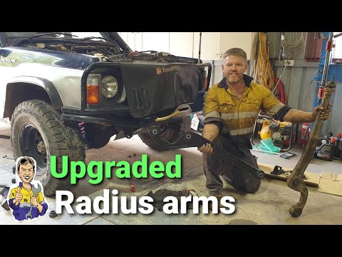 Blackhawk Radius arms Installing into the GQ Patrol