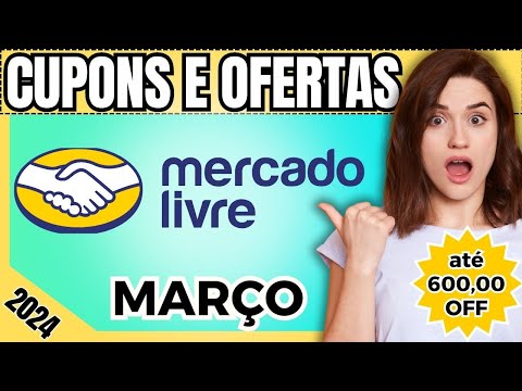 🎯Cupom Mercado livre, 2024, VÁLIDO, BBB, Primeira Compra, PIX| Cupom Desconto Mercado Livre