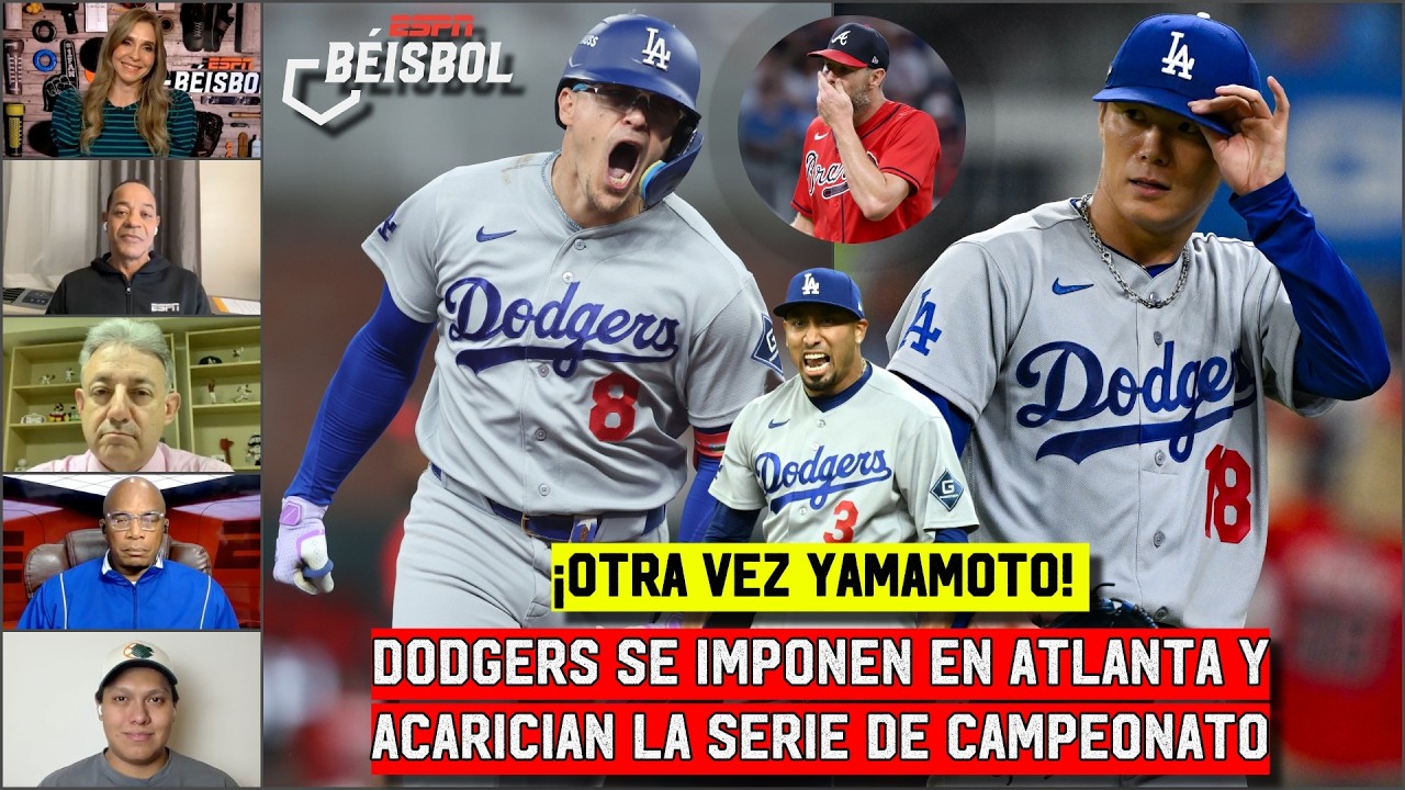 YAMAMOTO LO HIZO OTRA VEZ y tiene a DODGERS a UNA VICTORIA de la SERIE DE CAMPEONATO | ESPN Beisbol