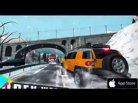 FJ 4x4 Cruiser Snow Driving Video