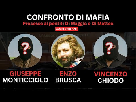 STORIE DI MAFIA: I PENTITI CHIODO, MONTICCIOLO E ENZO SALVATORE BRUSCA DAVANTI AI GIUDICI