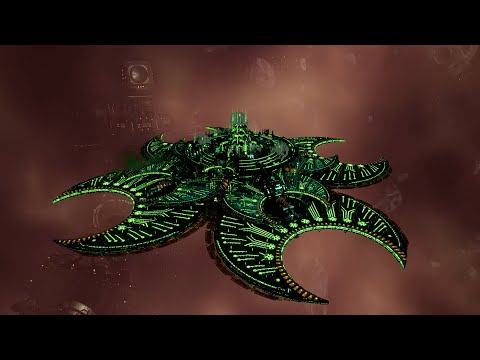 Skalgrim Mod 2021: Throne of the Silent King! Necrons vs Imperial Navy - Battlefleet Gothic Armada 2