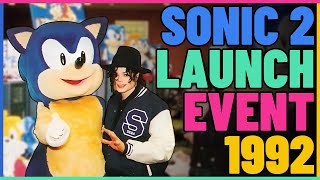 Sonic 2 Launch Event In 1992.