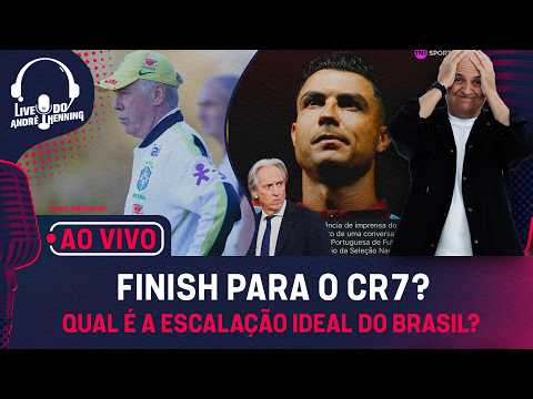 AO VIVO: CR7 DEIXA A SELEÇÃO DE PORTUGAL; ARGENTINA VENCE COM GO L DE FLACO; PREPARAÇÃO DO BRASIL