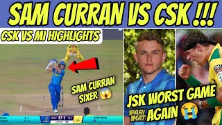 Sam Curran Finished Csk 😭 Joburg Super Kings Vs MI Capetown Highlights | SA20 LEAGUE 2023