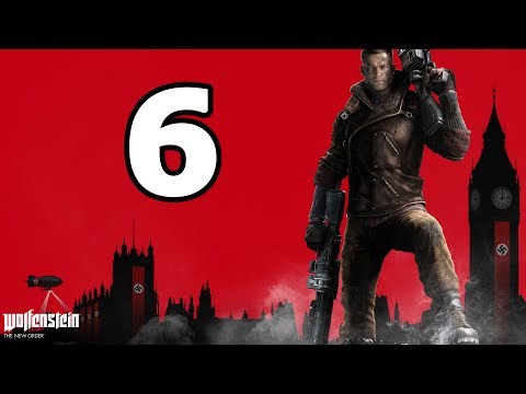 Wolfenstein: The New Order Walkthrough Part 6 - No Commentary Playthrough (PS4/Xbox One)