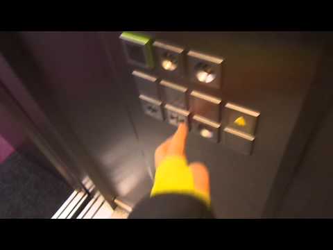 LOCKED Thyssenkrupp Synergy MRL Traction Elevator at NatWest in Croydon, London