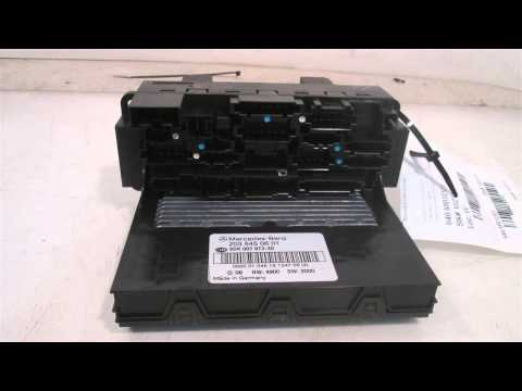 2001 Mercedes C240 -SAM-RELAY-FUSE-BOX-2035450601 - mbiparts.com Used OEM Mercedes Parts - Di... OEM