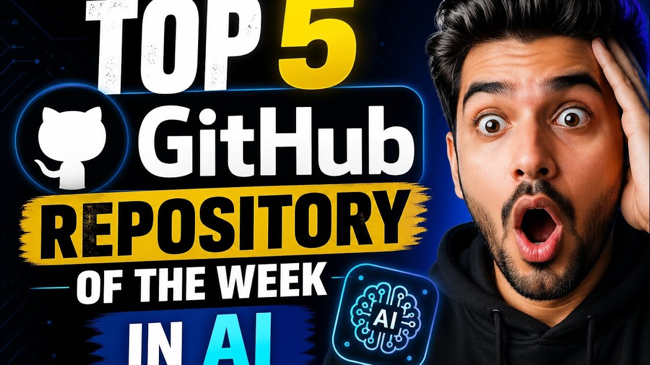 Top GitHub Repository OF The Week in Artificial intelligence 